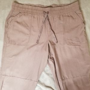 maurices Mauve Pull On Weekender Pants Size 16